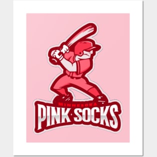 Minnesoba Pink Socks Posters and Art